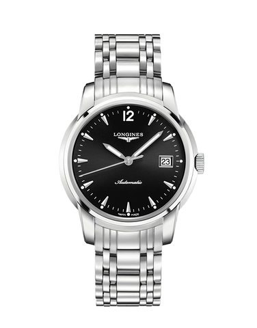 Longines St - Imier Auto Black Dial - L2.766.4.52.6 - 751764