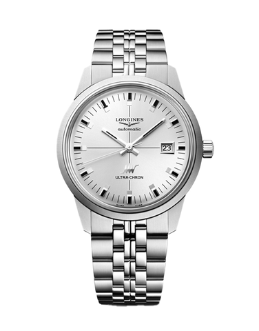 Longines - Ultra Chron Classic Auto Silver Dial Steel 40mm - L2.937.4.72.6 - 789718