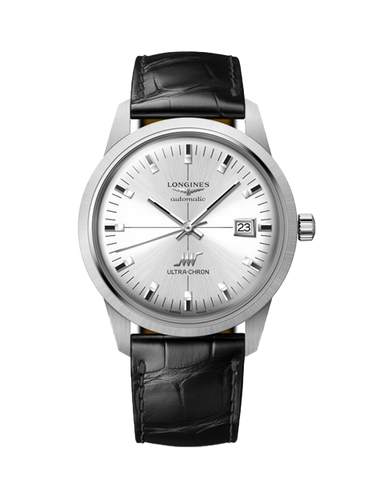 Longines - Ultra Chron Classic Auto Silver Dial Strap 40mm - L2.937.4.72.2 - 789717