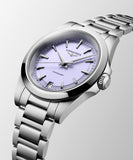 Longines Conquest - Quartz Lavender Dial - 34MM - L3.460.4.02.6 - 791395