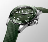 Longines Hydroconquest - Automatic - Green Dial Stainless Steel/Ceramic - 41MM - L3.781.4.06.9 - 781881