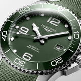 Longines Hydroconquest - Automatic - Green Dial Stainless Steel/Ceramic - 41MM - L3.781.4.06.9 - 781881