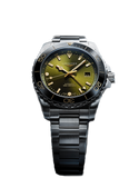 Longines Hydroconquest GMT - Automatic Green Dial Steel - L3.790.4.06.6 - 790219