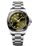 Longines Hydroconquest GMT - Automatic Green Dial Steel - L3.790.4.06.6 - 790219