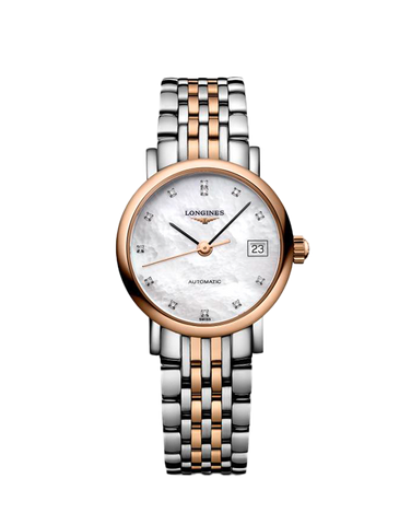 Longines Elegant - Auto Mop Dia 2tone Steel - L4.309.5.87.7 - 756924