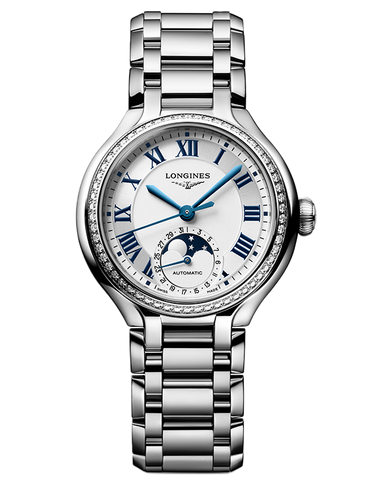 Longines Prima Luna - Automatic Moonphase Dia Steel - L8.126.0.71.6- 789710