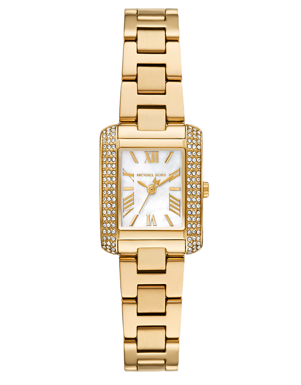 Michael Kors-Emery Three-Hand Gold-Tone Stainless Steel Watch-MK4867-7