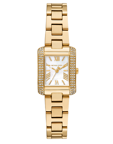 Michael Kors-Emery Three-Hand Gold-Tone Stainless Steel Watch-MK4867-788795