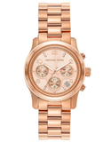 Michael Kors - Runway Chronograph Rose Gold-Tone Stainless Steel Watch - MK7324 - 787968