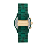 Michael Kors Runway Chronograph Green Acetate Watch - MK7422 - 787747