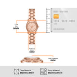 Michael Kors - Runway Three-Hand Rose Gold-Tone Stainless Steel Watch - MK7458 - 788295