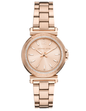 Michael Kors-Maren Three-Hand Rose Gold-Tone Stainless Steel Watch-MK7491-788788