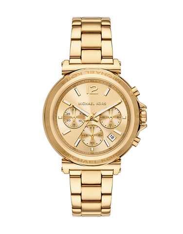 Michael Kors - Maren Chronograph Gold-Tone Stainless Steel Watch - MK7493 - 788786