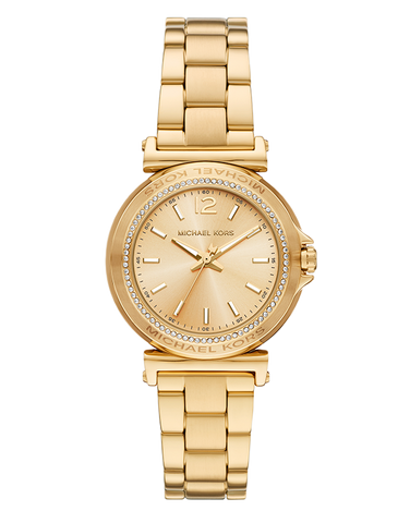 Michael Kors-Maren Three-Hand Gold-Tone Stainless Steel Watch-MK7516-789089