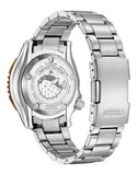 Citizen - Promaster Fugu Gents Auto Strap Limited Edition Stainless Steel Silver WR200 - NY0164-65X- 789106