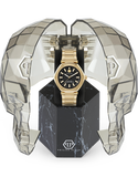 Philipp Plein - Quartz Hexagon Black Dial Gold Steel 38mm Watch - PW1BA0623 - 788090