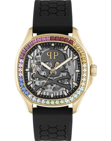 Philipp Plein - Automatic Skeleton Crystal 42mm Watch - PWRAA0523 - 788117