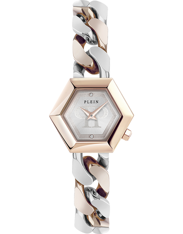 Philipp Plein - The Hexagon Quartz Two-Tone 28mm Watch - PWWBA0223 - 788119