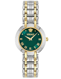 Versace Antlia Qtz Green Dial 2Tone Steel 34mm - VE0P00425 - 790158