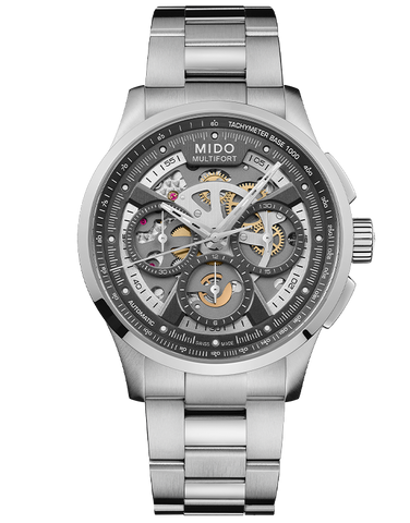 MIDO - Multifort Skeleton Chronograph - M0386621106000 - 789948