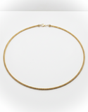 Gold Chain - 10ct Yellow Gold 45cm Scintilla Twist Collier - 786560