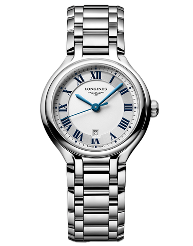 Longines - Primaluna Quartz Ice Blue Dial Steel 30mm - L8.142.97.6 - 790528