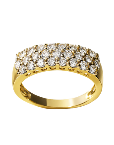 14ct Yellow Gold Diamond Ring - 783547