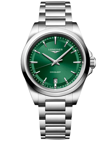 Longines Conquest - Quartz Green Dial - 38MM - L3.750.4.09.6 - 791398