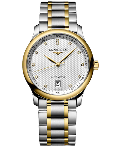 Longines Master Collection - Automatic Silver - "barleycorn" dial - 18k YG - L2.628.5.77.7 - 753385