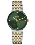 Rado - Florence Quartz Two Tone Green Dial 39MM - R48903723 - 790565