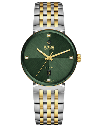 Rado - Florence Quartz Two Tone Green Dial 39MM - R48903723 - 790565
