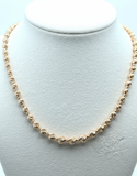Scintilla Chain - Scintilla 10ct Yellow Gold Graduated Chain -789370