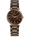 Rado - Lacoupole QTZ Dia Brown Ceramic 31MM - R22242703- 790223