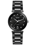 Rado - Lacoupole QTZ Dia Black Ceramic 31MM - R22243703- 790222