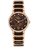 Rado - Centrix Auto Dial 2Tone Brown Ceramic 35MM - R30230922 - 790220