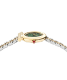 Ferragamo - Gancini Twisted Quartz Green Sunray 28mm - SFJK00526 - 791370
