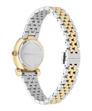 Ferragamo - Gancini Twisted Quartz Green Sunray 28mm - SFJK00526 - 791370