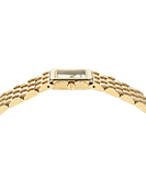 Ferragamo -  Entrelacé Quartz White Silver Sunray Yellow Gold 18.5x21.5mm  - SFJM00426 - 791368