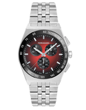 Ferragamo - Vega New Chrono Quartz Red Gradient Sunray 42mm - SFJR00326 - 791375