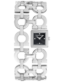 Ferragamo - Double Gancini Quartz Black Sunray 25mm - SFNQ00126 - 791361