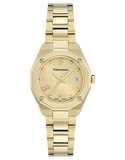 Ferragamo - Edge Quartz Yellow Gold Diamond 28mm - SFNR00626 - 791363