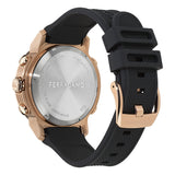 Ferragamo - Sport Anadigit Rose Black Rubber 46mm - SFT900325 - 790017
