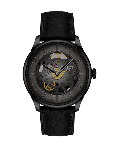 Tissot Chemin Des Tourelles Skeleton Watch - T139.836.36.441.00 - 788782