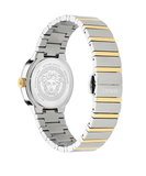 Versace Greca Logo Pearl Qtz Two Tone 33mm  - VE0S00325 - 790178