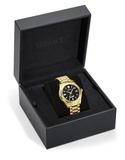 Versace - Apodis GMT Black Dial Gold - VE0U00625 - 790202