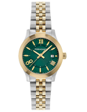 Ferragamo - Duo Quartz Green Dial 2T Steel 28mm - SFAC00424 - 790022
