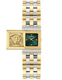 Versace - Reveal Qtz Green Dial Two Tone - VE0C00125 - 790180