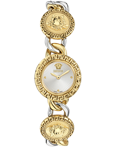Versace - La Greca Stud Icon Qtz Two Tone - VE0Q00325 - 790203