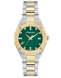 Ferragamo - Versilia Lady Quartz Green Dial Gold 34mm - SF3T00125 - 790026