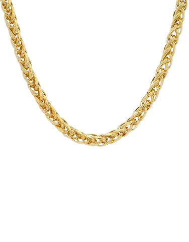 Gold Chain-10ct Yellow Gold 50cm Foxtail Chain-785501